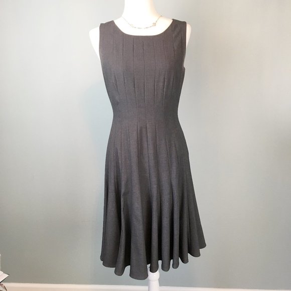 navy blue dress for baby girl Women's Sleeveless Pleated Midi A-Line Dress – On Sale Now with Up to 40%  Off main image 0